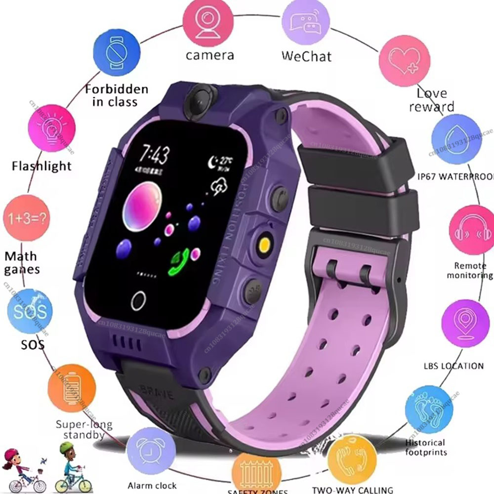 Smartwatch Watches Gift For Boys On Birthday - Новые детские смарт-часы 2026 года с