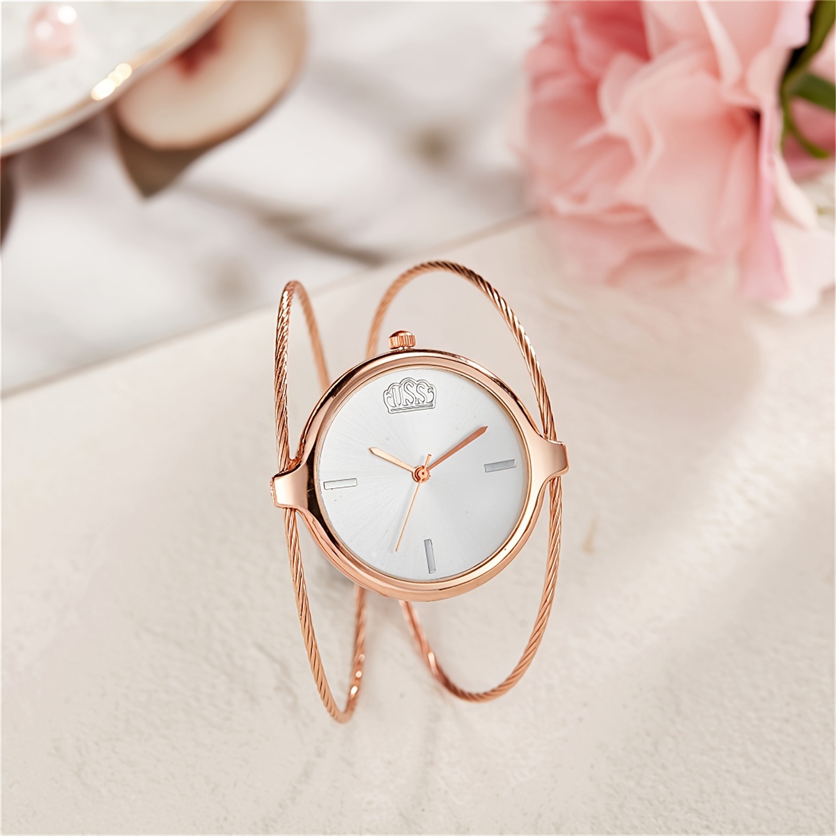 Minimalist Thin Watch - Модные повседневные женские кварцевые часы, круглые