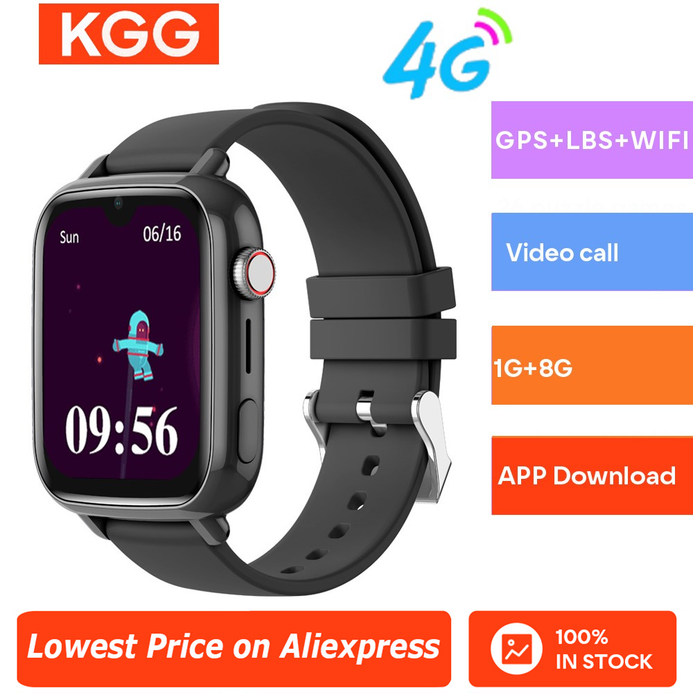 Smartwatch Watches For Kids With Gps - Смарт-часы 4G, детские видеовызовы, SOS-камера, монитор,