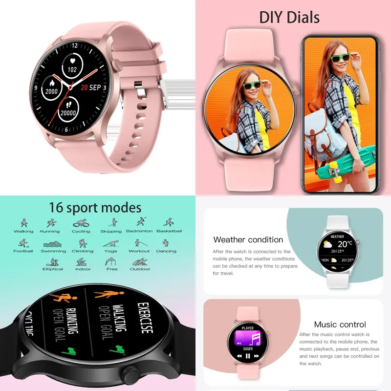 Watch Smart Smartwatch - Умные часы SENBONO MAX8 для мужчин