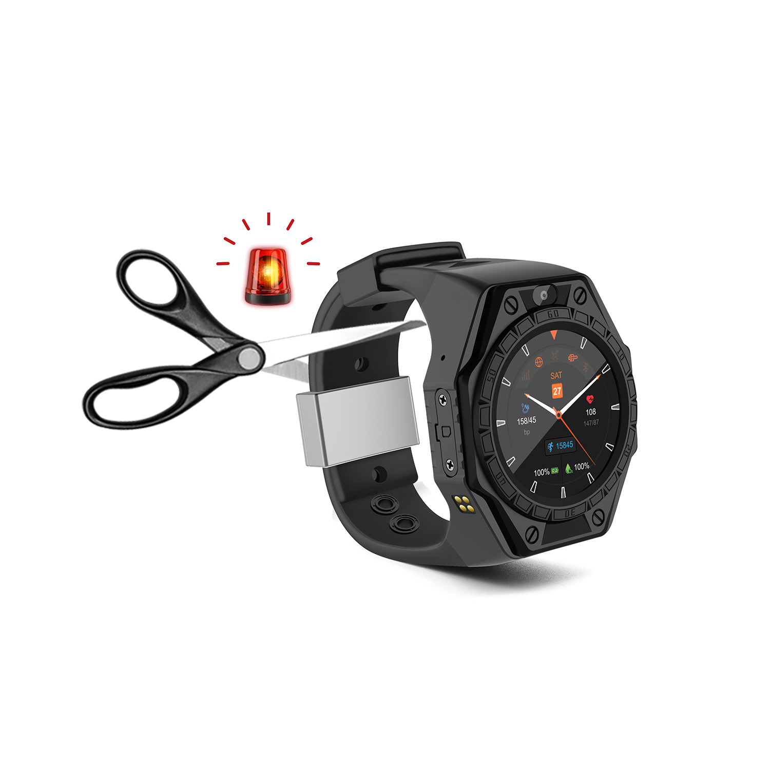 Hybrid Smartwatch - Профессиональный дизайн, защита от разборки, защита