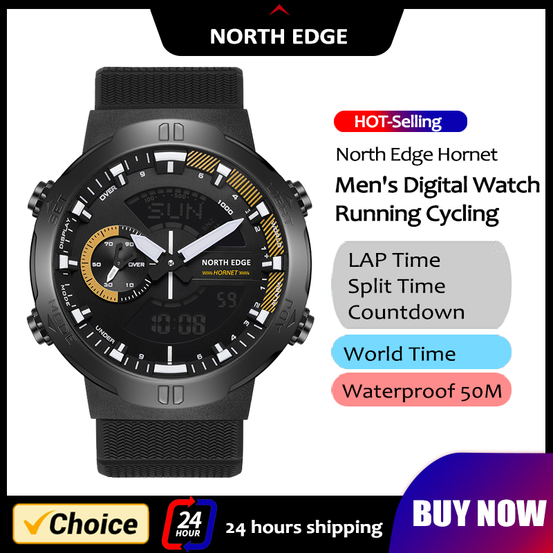 Hybrid Smartwatch - Мужские умные часы NORTH EDGE, часы