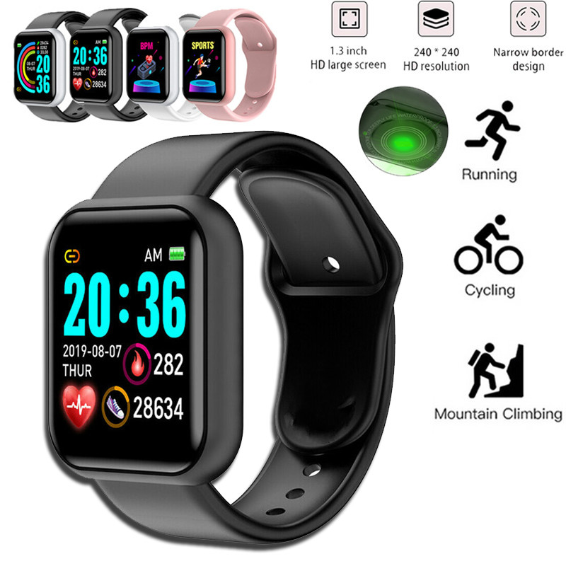 Smartwatch Digital Watches For Women - Смарт-часы унисекс, с тонометром, пульсометром и