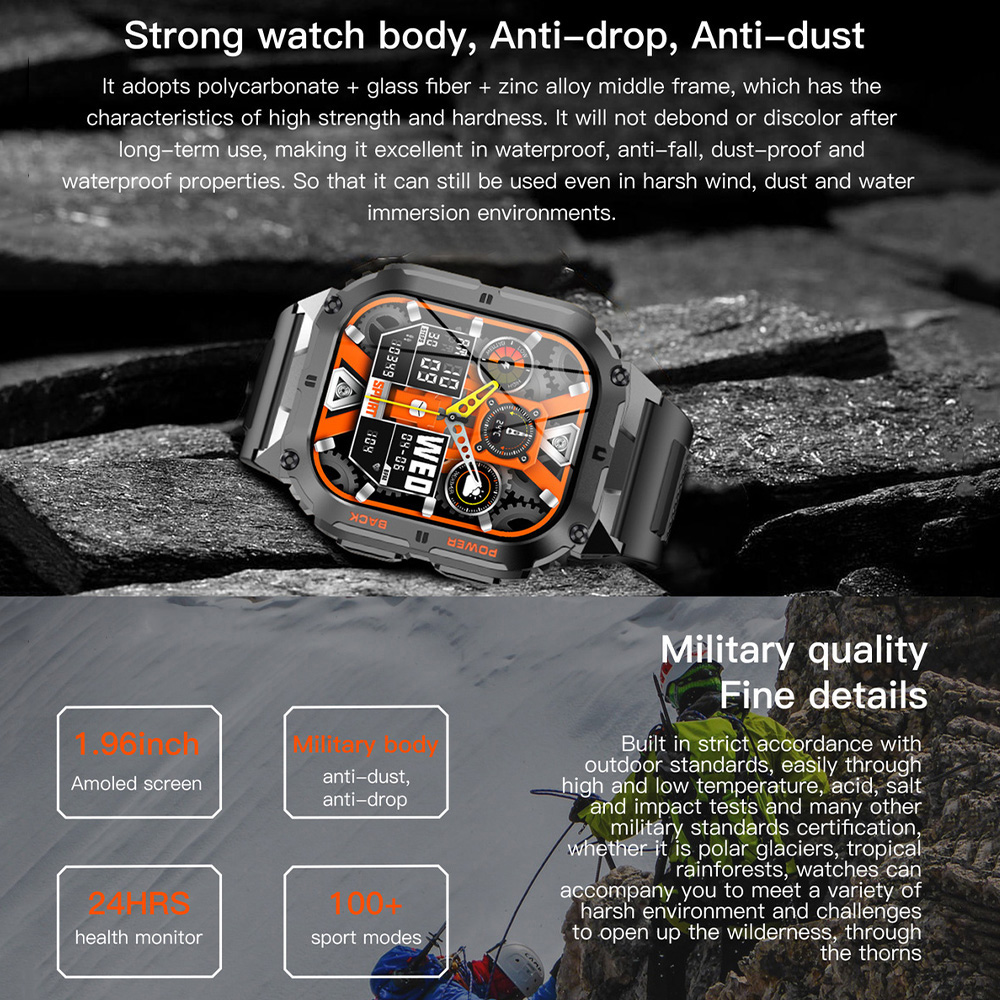 K61 Pro Смарт-часы для мужчин  – обзор и цена Smartwatch Digital Watches For Women