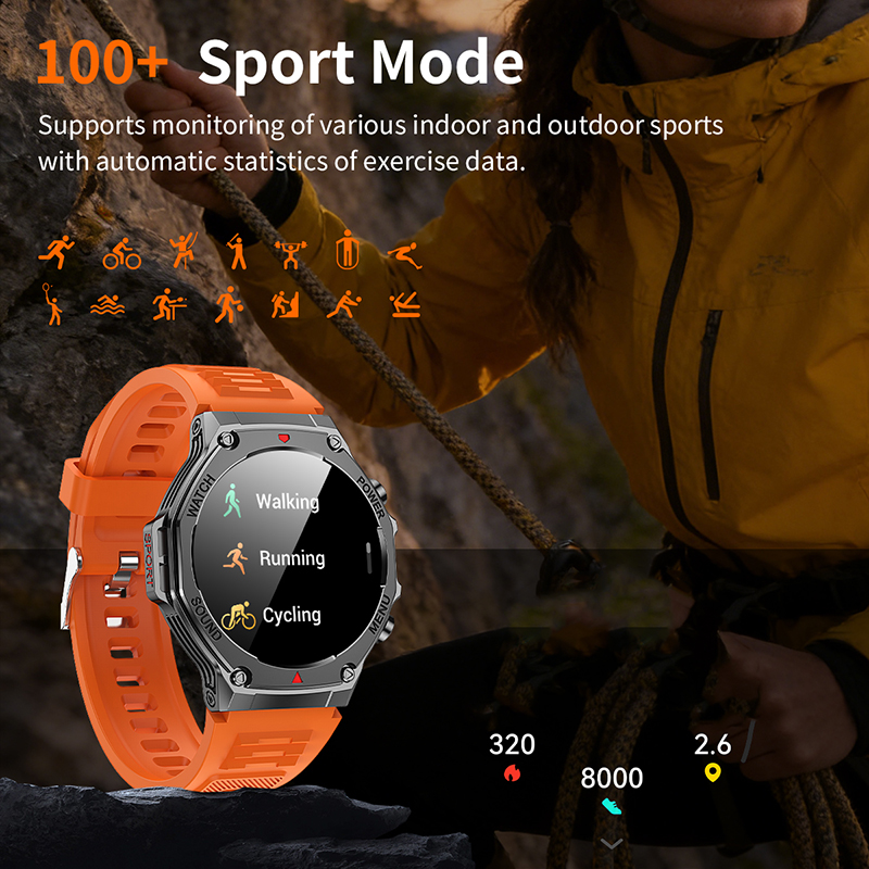 Мужские прочные умные часы с B – обзор и цена Smartwatch Rugged Watches For Men