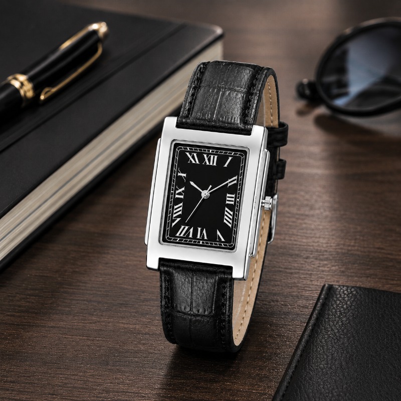 Мужские деловые аналоговые ква – обзор и цена Smartwatch Square Watches For Men