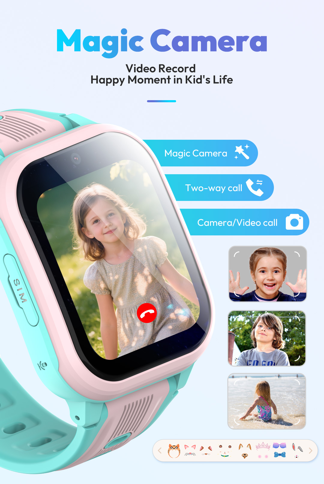 Детские умные часы Wonlex 4G K – обзор и цена Smartwatch Watches For Kids With Gps