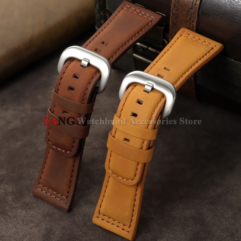 Винтажный кожаный ремешок для  – обзор и цена Smartwatch Vintage Watches For Men