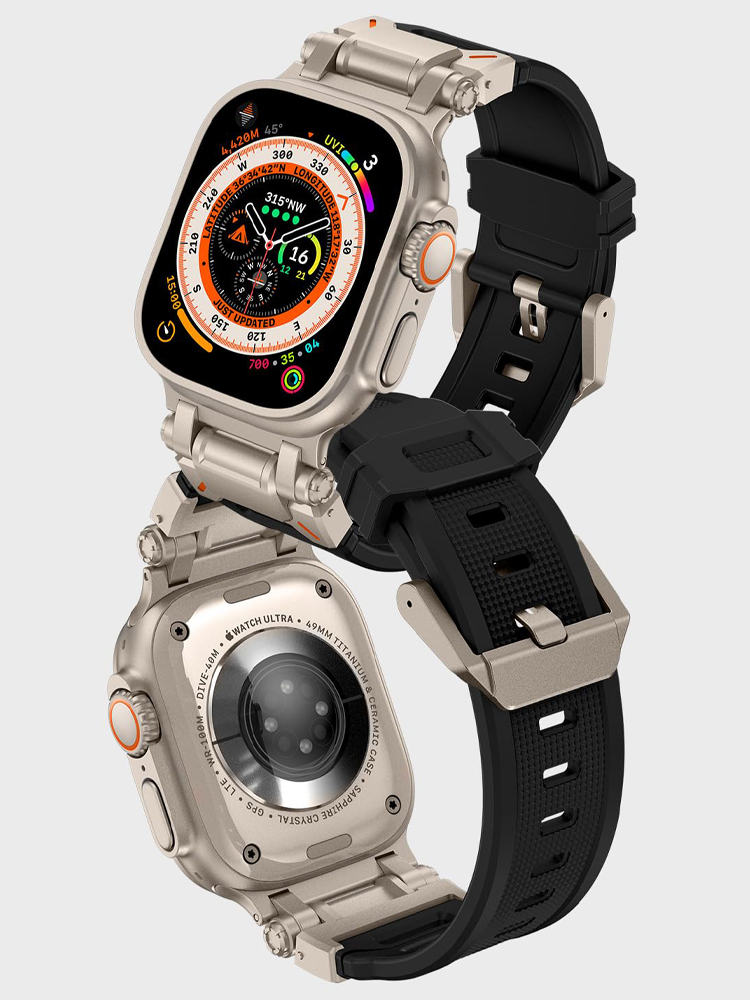 Силиконовый ремешок для Apple  – обзор и цена Smartwatch Rugged Watches For Men