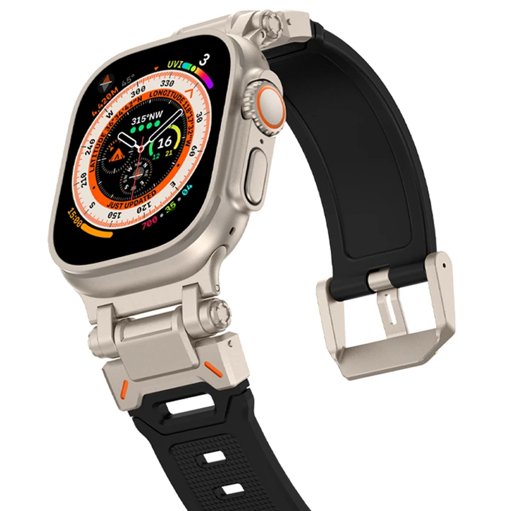 Силиконовый ремешок для Apple  – обзор и цена Smartwatch Rugged Watches For Men