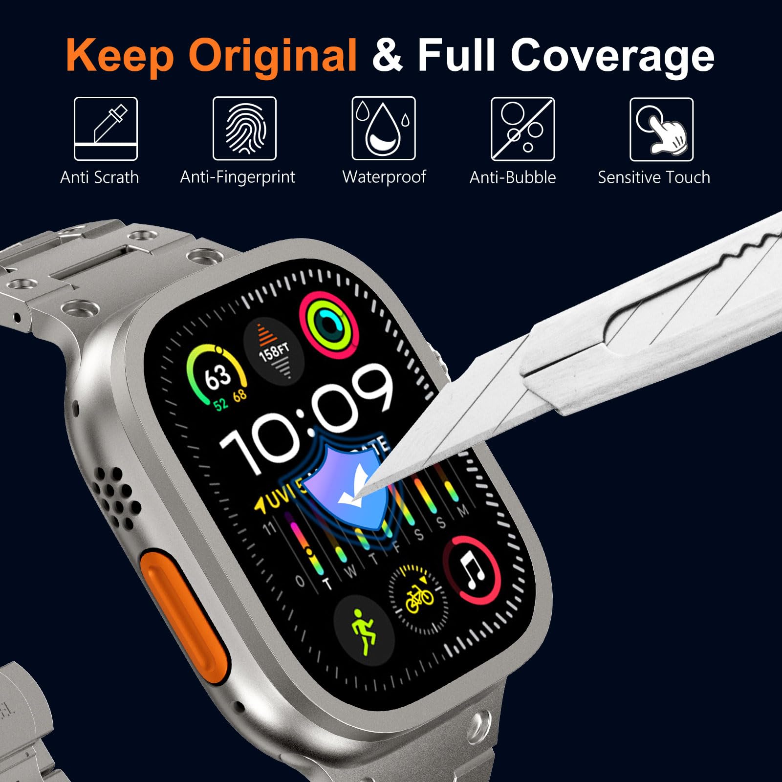 Закаленное стекло для Apple Wa – обзор и цена Smartwatch Watches Gift For Men