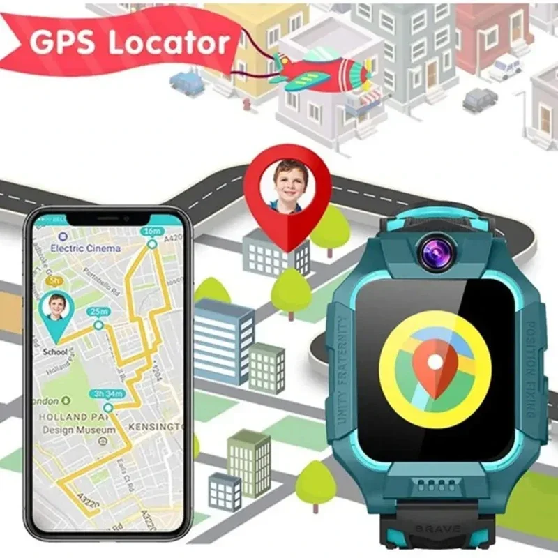 Детские умные часы VIVO 4G с G – обзор и цена Smartwatch Watches For Kids With Gps