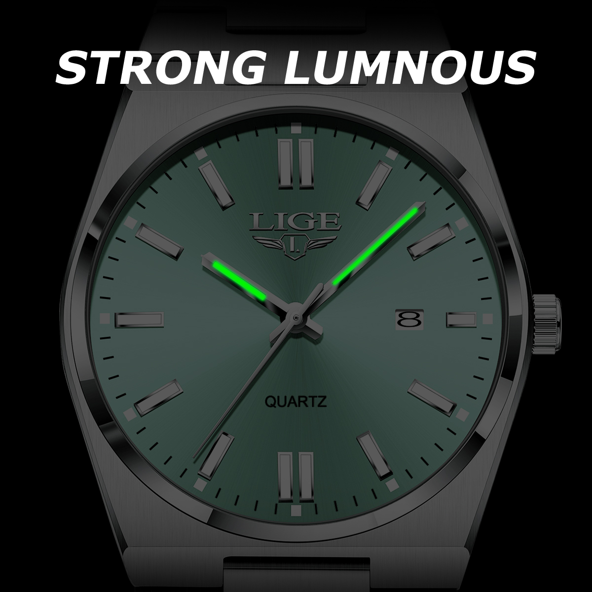 Мужские часы LIGE класса люкс: – обзор и цена Smartwatch Vintage Watches For Men