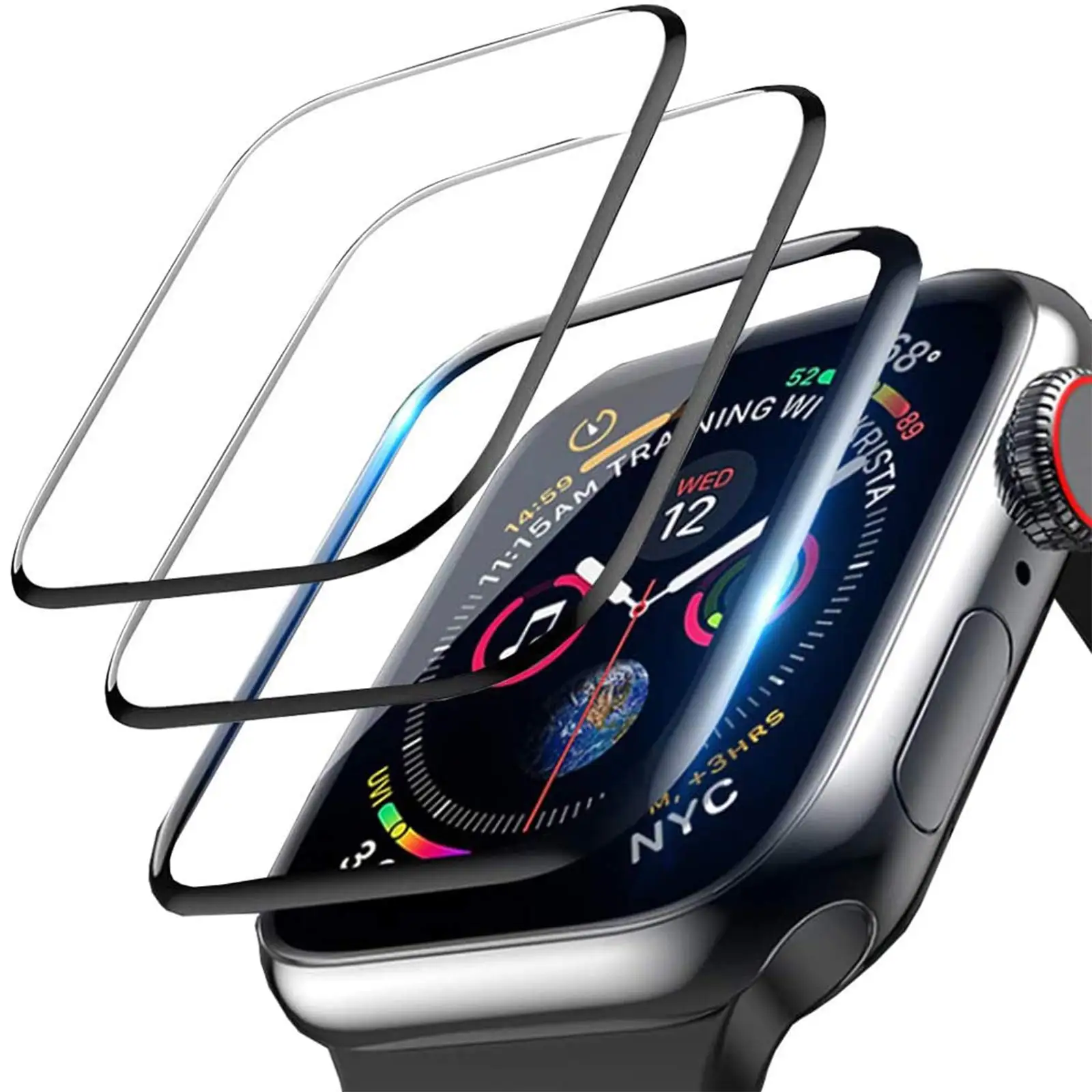 3D закаленное стекло для Apple – обзор и цена Iwatch Smartwatch Series 7