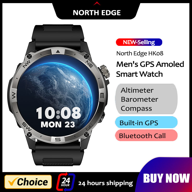 NORTH EDGE GPS Спортивные Смар – обзор и цена Hybrid Smartwatch