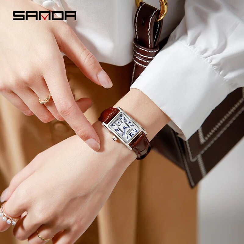 Часы наручные SANDA женские кв – обзор и цена Minimalist Thin Watch