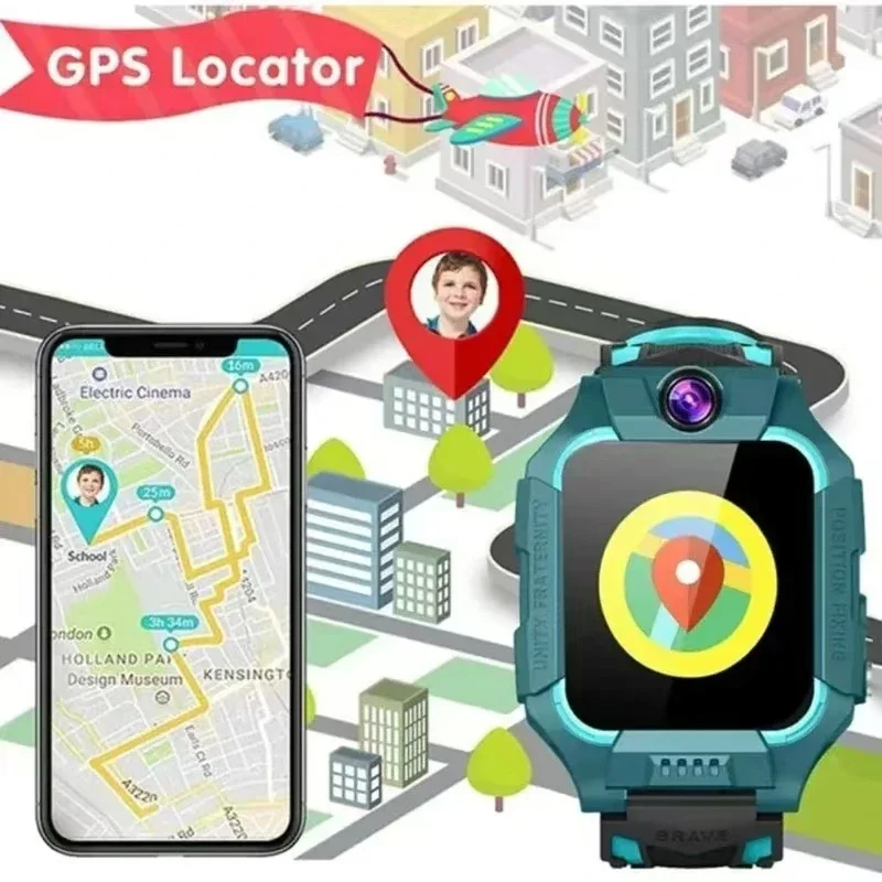 Детские умные часы Lenovo 5G,  – обзор и цена Smartwatch Watches For Kids With Gps