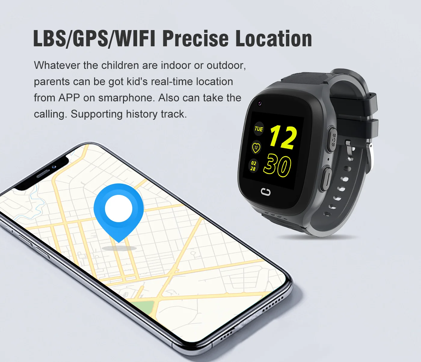 4G Детские Смарт-часы SOS Водо – обзор и цена Smartwatch Watches For Kids With Gps