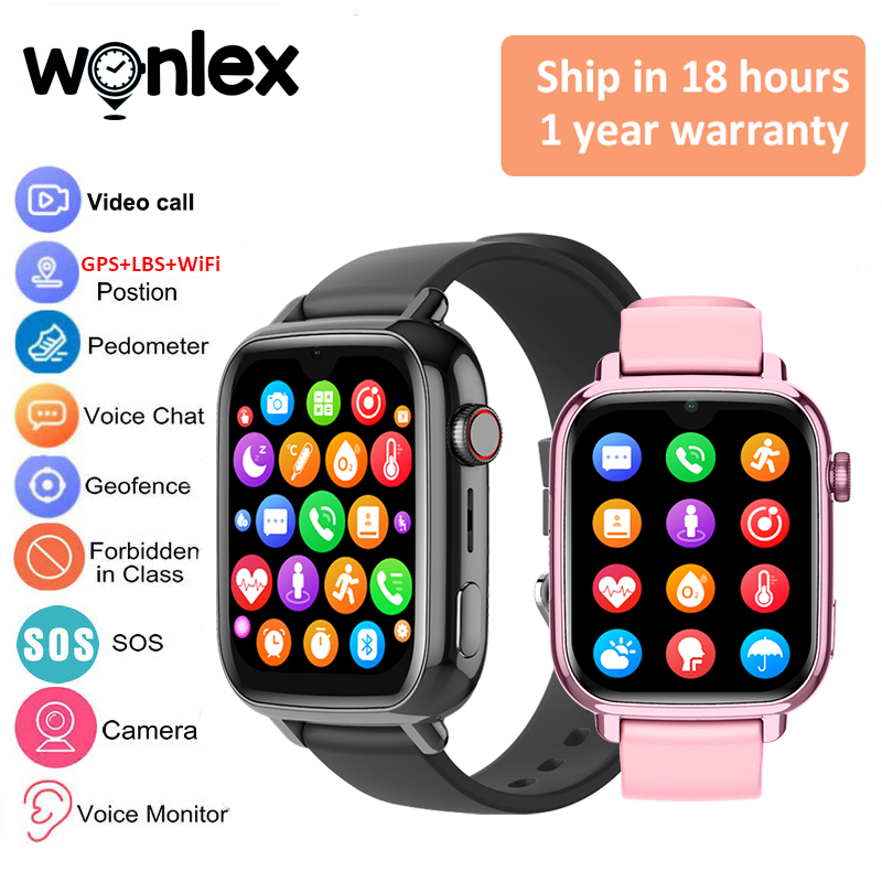 Wonlex KT34 Детские умные часы – обзор и цена Smartwatch Watch Whatsapp