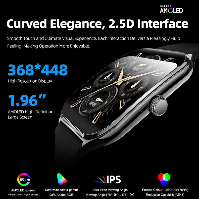 Новые ультратонкие умные часы  – обзор и цена Smartwatch Square Watches For Men