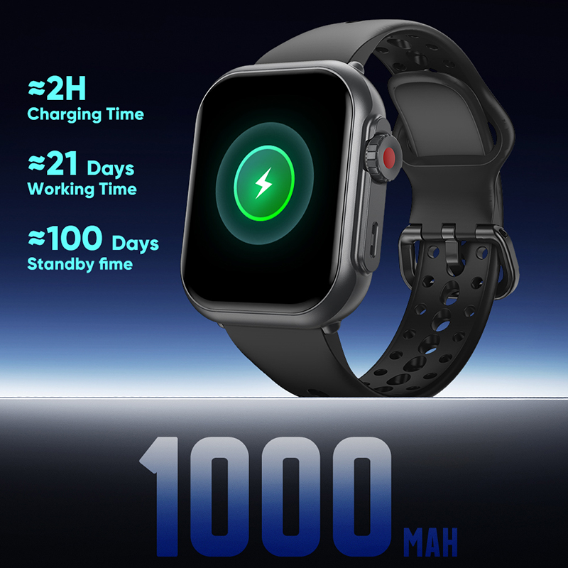 Ультра K62 1000 мАч Смарт-часы – обзор и цена Smartwatch Square Watches For Men