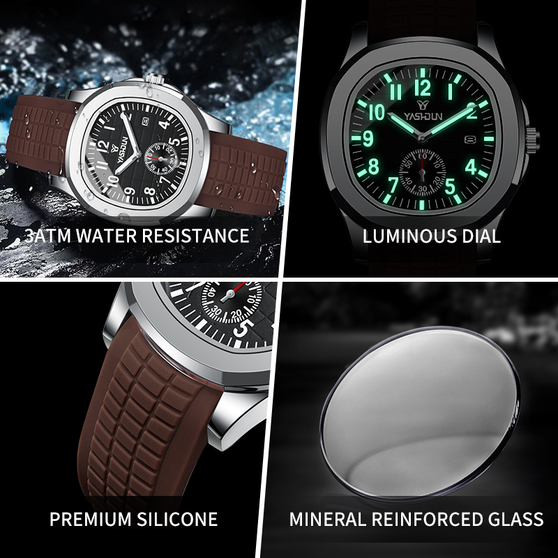 Брендовые спортивные мужские ч – обзор и цена Smartwatch Square Watches For Men