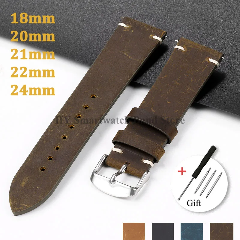 18 мм, 20 мм, 21 мм, 22 мм, 24 – обзор и цена Smartwatch Vintage Watches For Men