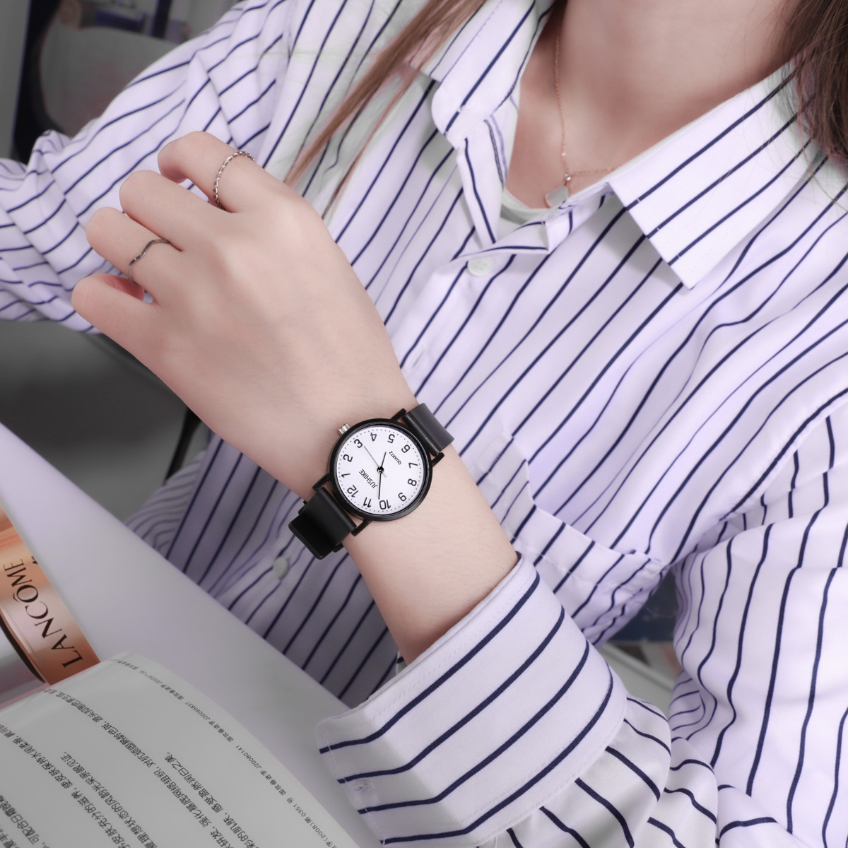 Часы YIKAZE женские кварцевые, – обзор и цена Minimalist Thin Watch
