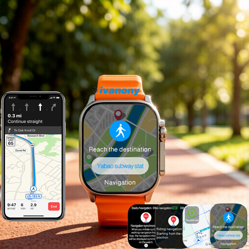 Умные часы HK12 Ultra 4 с подд – обзор и цена Smartwatch Watch Whatsapp