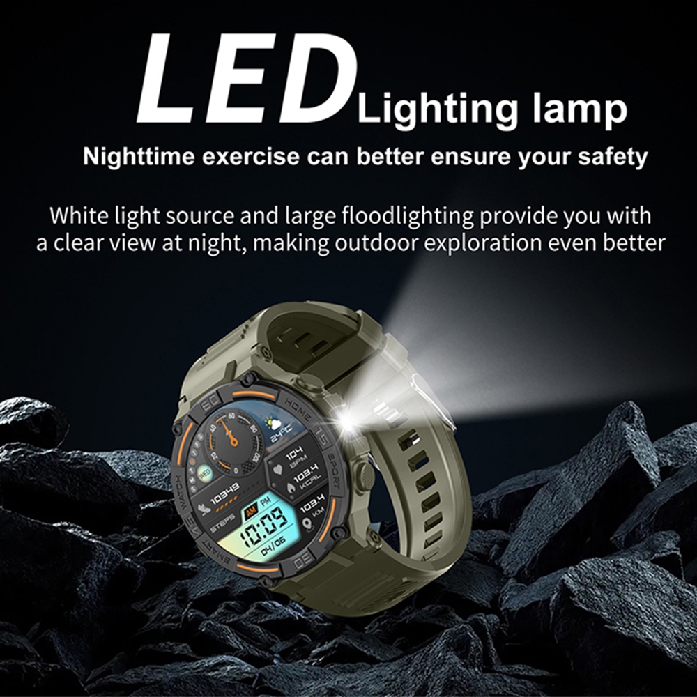 Уличные военные прочные умные  – обзор и цена Smartwatch Rugged Watches For Men