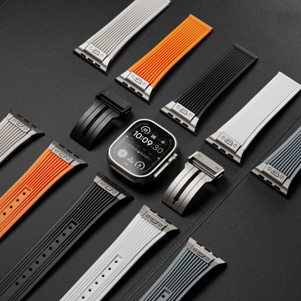 Силиконовый ремешок для Apple  – обзор и цена Smartwatch Slim Watches For Men