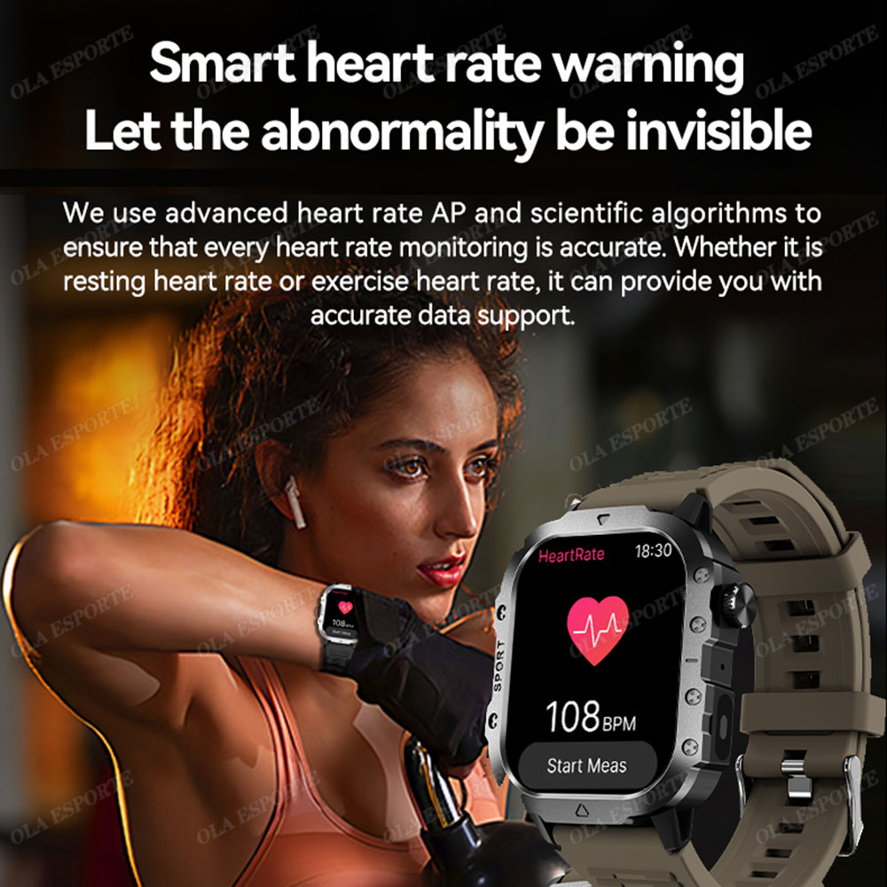 Новые прочные военные смарт-ча – обзор и цена Smartwatch Rugged Watches For Men