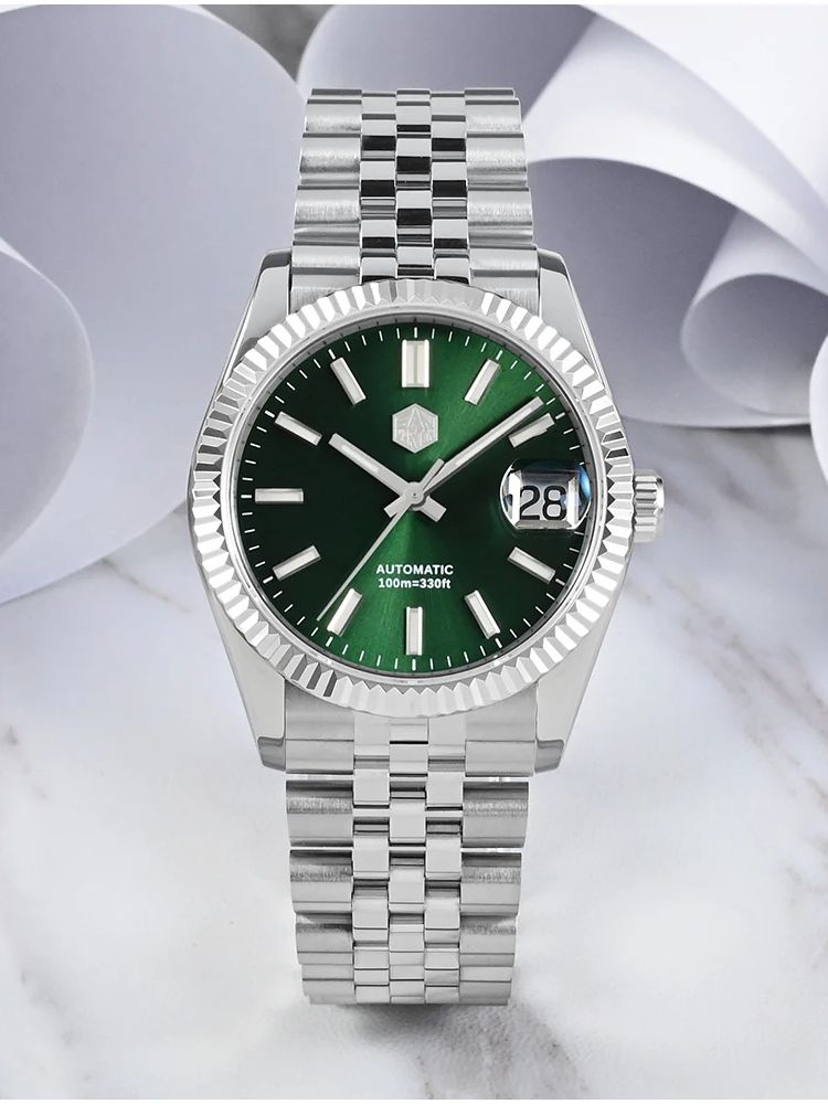 Часы San Martin для мужчин, ме – обзор и цена Rolex Watch Submariner