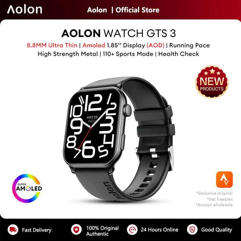 Смарт-часы Aolon GTS3 с AMOLED – обзор и цена Smartwatch Watch Whatsapp