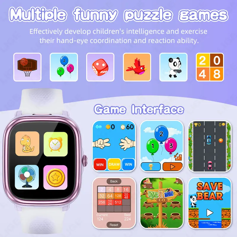 LIGE Смарт-часы для детей, дет – обзор и цена Smartwatch Watches Gift For Boys On Birthday