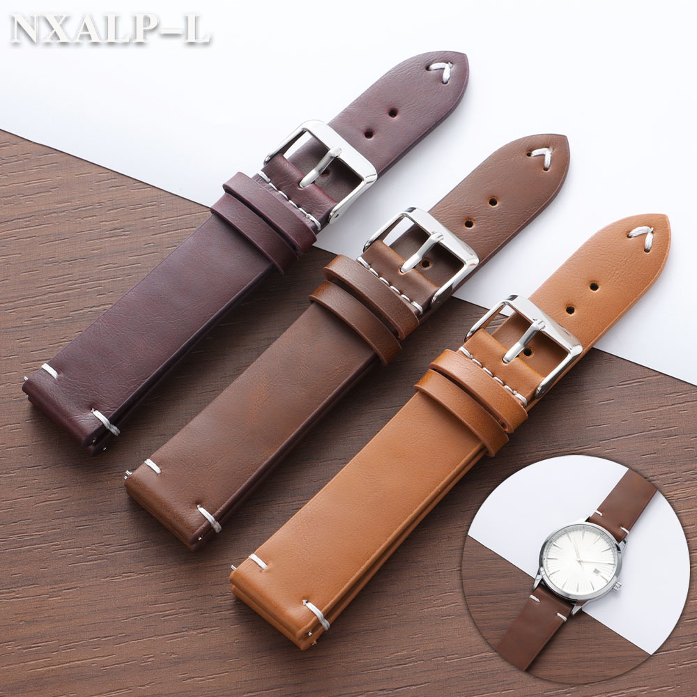 Браслет со строчкой 18 мм, 20  – обзор и цена Smartwatch Vintage Watches For Men