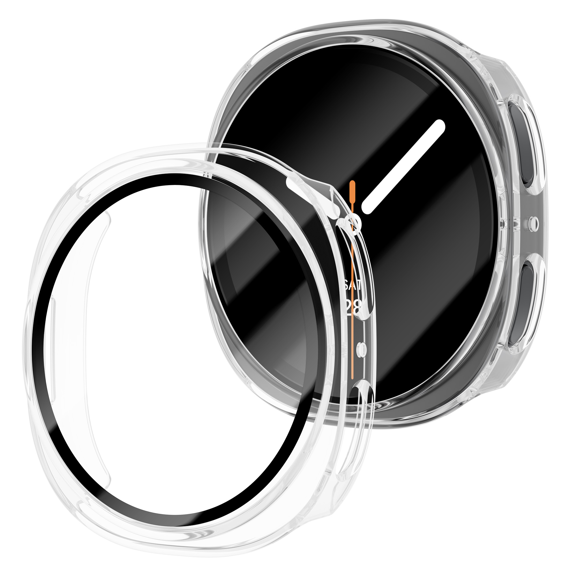 Закаленное стекло + чехол для  – обзор и цена Watches Smartwatch Samsung