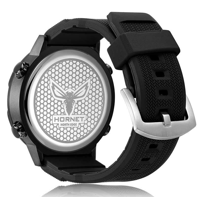 Мужские умные часы NORTH EDGE, – обзор и цена Hybrid Smartwatch