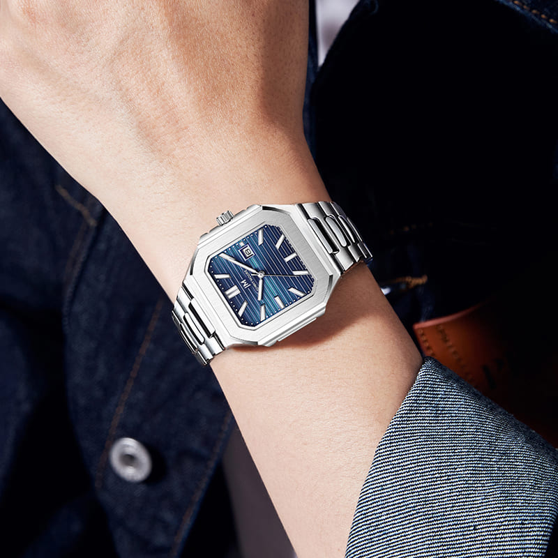 JONNY MOORE K1050 модные роско – обзор и цена Smartwatch Square Watches For Men